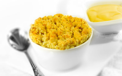 Warme appelcrumble