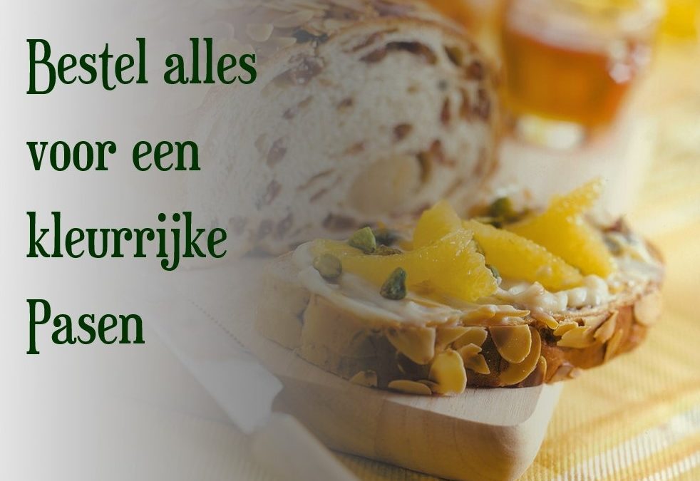 Alles bestellen voor de Pasen